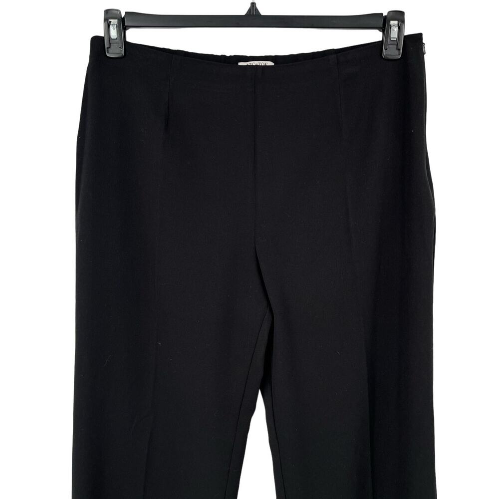 Nic + Zoe pants Avenue wide leg trousers black size 16 - Picture 3 of 7